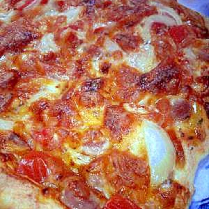 ホットケーキミックスと絹ごし豆腐でピザ生地 レシピ 作り方 By のっくんぱんち 楽天レシピ ホットケーキミックスと絹ごし豆腐でピザ生地 レシピ 作り方 By のっくんぱんち 楽天レシピ